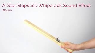 AStar Slapstick Whipcrack Sound Effect [upl. by Clay]