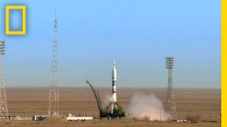 Soyuz Launch  National Geographic [upl. by Jarrod]