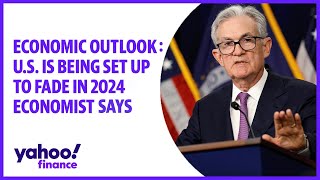 Economic outlook US is being set up to fade in 2024 Economist says [upl. by Xena]