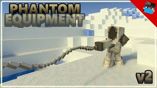 New PHANTOM Armor amp Tools Addon – Minecraft Bedrock [upl. by Laumas]