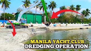 MANILA YACHT CLUB DREDGING OPERATION [upl. by Avehsile697]