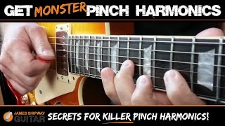 Pinch Harmonics Tutorial [upl. by Bail127]