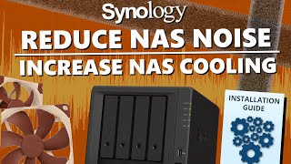 Synology NAS Fans and Velcro Mod  Make Your NAS Quieter and Cooling in MINUTES [upl. by Ilojne926]