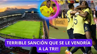 TERRIBLE ECUADOR jugaria SIN PUBLICO de LOCAL por ELIMINATORIAS RAMIREZ AHORA SI ES ECUATORIANO [upl. by Eellek]