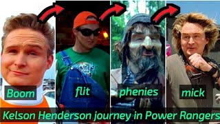 Journey of Kelson Henderson in Power Rangers  Kelson Hendersons Impact Across Eras  Hindi [upl. by Nnylcaj]