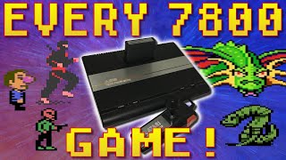 Reviewing ALL 58 Atari 7800 Games [upl. by Blanchard212]