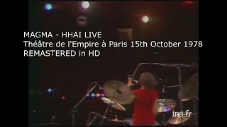 Magma  Hhai Live 1978 Best Version [upl. by Wiltz]