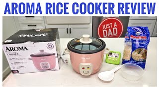 Aroma Rice Cooker Review Perfect Size [upl. by Iel868]