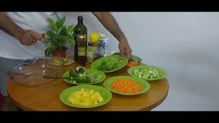 Simple Middle Eastern Salad  My Ever Best Salad  63k viral recipe healthyfood [upl. by Llewop]