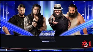 The Shield Vs the Wyatt Family  WWE 2K15  TAG TEAM GAMEPLAY [upl. by Ylrebmi]