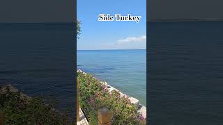 Side Turkey Turcja październik october holiday side turkey sea [upl. by Nord354]