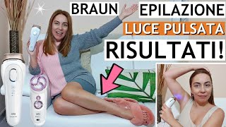 COME USARE BRAUN SILK EXPERT LUCE PULSATA A CASATRATTAMENTO VISOCORPO X ELIMINARE I PELIRISULTATI [upl. by Lancey]