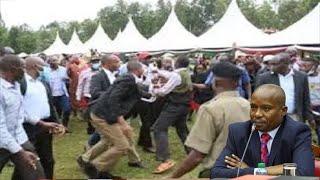 DRAMA IN MURANGA AS ANGRY KIKUYUS REJECTS DP KINDIKI AND DEAMANDS EX DP GACHAGUA [upl. by Narine240]