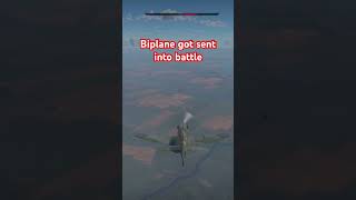 Biplane Vs Spitfire gaming warthunder planes ww2 [upl. by Colt260]