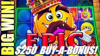 THIS TURNED EPIC 250 BUYABONUS 🛍 NEW MR CASHMAN LINK Slot Machine Aristocrat Gaming [upl. by Nnasus50]