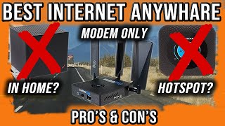 Best Cellular Internet Modems Today  Home RV Cabins Mobile [upl. by Eilrahc910]