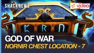 God of War Nornir Chest 7  Midgard  Foothills [upl. by Tippets]