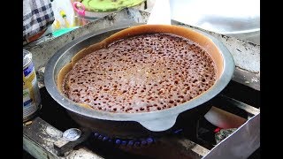 Chocolate Martabak Manis Jakarta Streets  Street Food in Indonesia [upl. by Tilden]