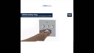 GROHE Grohtherm SmartControl  Concealed Thermostat  3 Outlets shortsvideo [upl. by Aicirtam]