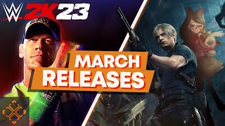 The Biggest New Game Releases Of March 2023 [upl. by Tybie]