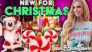 Disney Christmas NEW in Disney World Christmas Decorations amp Merch Epcot Disney Springs amp More [upl. by Jerry]