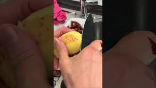 ASMR Peeling a Potato 🥔  Relaxing Peeling Sounds [upl. by Buckels744]