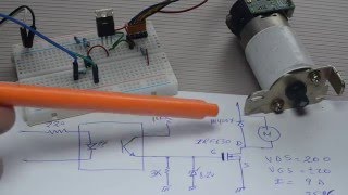 Control de Motor con Optoacoplador y Mosfet [upl. by Chee]