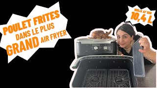 ✨LE PLUS GRAND AIRFRYER DU MONDE 😱 La NINJA FOODI FLEX MEGAZONE 104L AF500 [upl. by Trudie318]