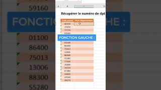 Automatise ton travail avec la fonction GAUCHE 😎  Astuce Excel [upl. by Nileve537]