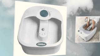 Heated Foot Bath  From Brookstone To Conair Reviewed  Footbathreviewcom [upl. by Yekim]