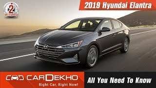 2019 Hyundai Elantra Facelift  Specs Price Launch Date New Features and more  In2Mins [upl. by Giovanna]