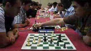 National Open Blitz 2007  Akobian vs Nakamura [upl. by Aihtnyc]