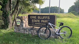 Erie Bluffs State Park  Wildflower Way Trail [upl. by Einamrej640]