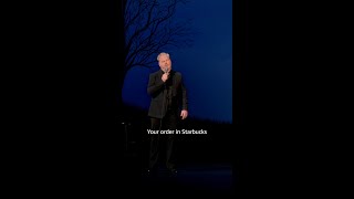 Ordering at Starbucks is a real trip JimGaffigan DarkPale [upl. by Elletnwahs]