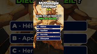 🔥 1 minute pour tester tes connaissances sur la mythologie grecque [upl. by Sell]