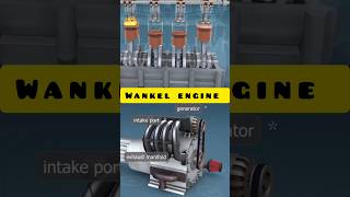 Wankel Engine shorts 3d [upl. by Martyn]