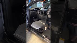 2024 Tesla X with Adapt Solutions transfer board transfer seat [upl. by Lenej]