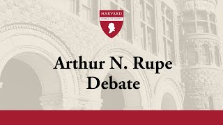 Arthur N Rupe Debate 2024 National Student Symposium [upl. by Aicelav]