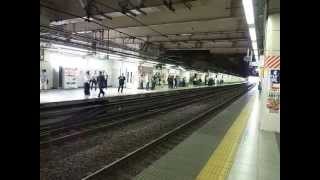 KitaSenju Station  Upper Platforms 北千住駅常磐線のホーム 130416 [upl. by Llyrad]