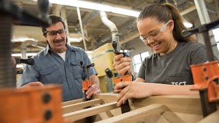 Cabinetmaking and Wood Technology at Thaddeus Stevens College of Technology [upl. by Reuven]