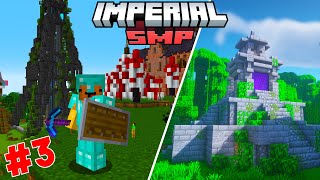 Imperial SMP  Shops And Nether Portal Build Episode 3 [upl. by Handel]