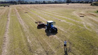 Busy bailing subsoiling ploughing just busy [upl. by Aicelav]