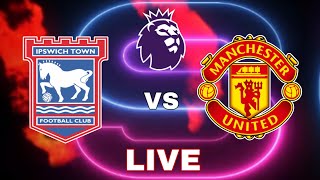 Ipswich town vs Manchester United  Premier League 2425  Video Game Simulation [upl. by Nickola]