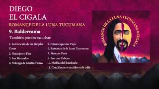 Diego el Cigala  Balderrama con letra [upl. by Ydnec]