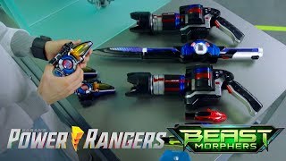 Grid Battleforce  Beast Morphers Episode 1 Beasts Unleashed  Power Rangers Official [upl. by Nevada771]