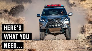 Best Off Road Suspension Upgrades for the Lexus GX460 and GX470  TOTAL CHAOS FABRICATION [upl. by Stahl]