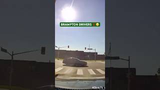 Brampton Driver Runs Red Light ‼️😬 Brampton [upl. by Adanar129]