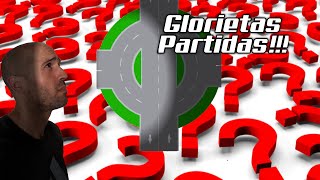 COMO hacer una GLORIETA PARTIDA COMO HACER UNA ROTONDA PARTIDAGLORIETAS PARTIDAS [upl. by Nuriel]