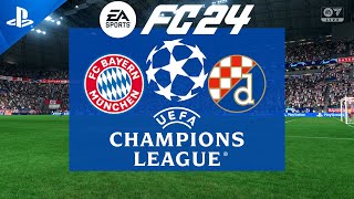 FC 24  Bayern Munich vs Dinamo Zagreb  Champions League 2425  PS5 Full Match [upl. by Irrek907]