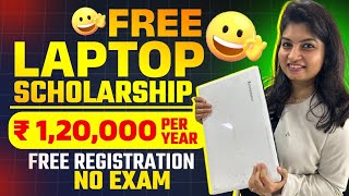 🤑Laptop Scholarship  ₹120000 Per Year  For All Students  Free Laptop Scholarship 2024  Suzlon [upl. by Ttessil]